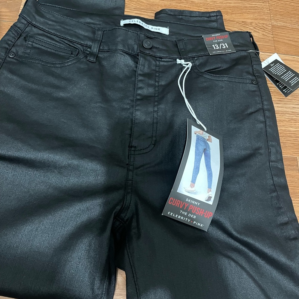 Faux Leather skinny pants